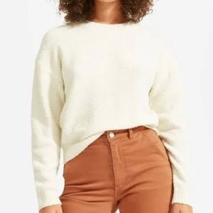 Everlane The Teddy Wool Blend Crew Neck Sweater